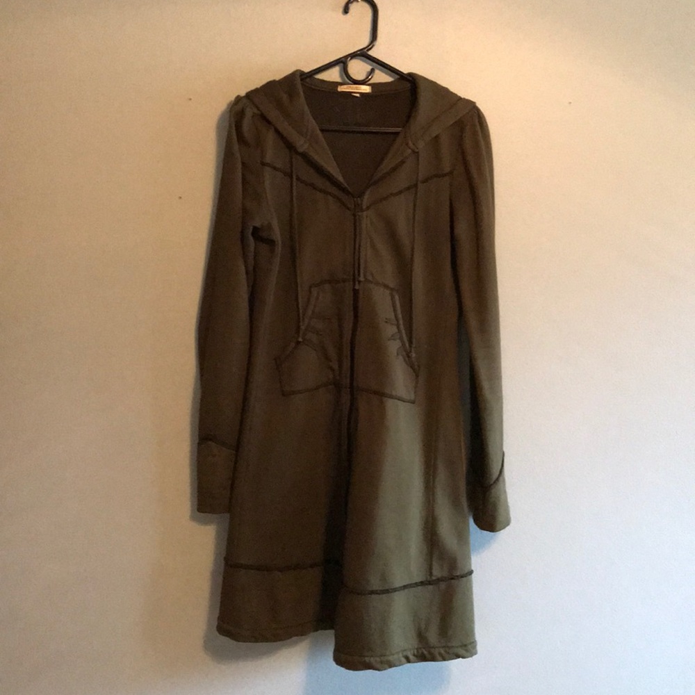 Prairie Underground Olive Green Hoodie Sweatshirt